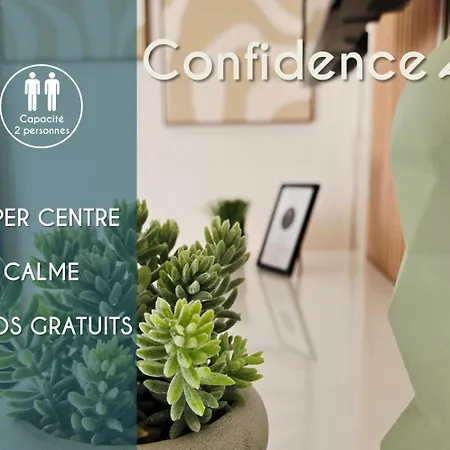 דירה Confidence Hyper Centre Calme - Sejouraixlesbains *